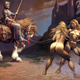 And now Franzetta is turning the stereotype on it's head - once trophies, now the women are dominant, taking agency back from their captor.